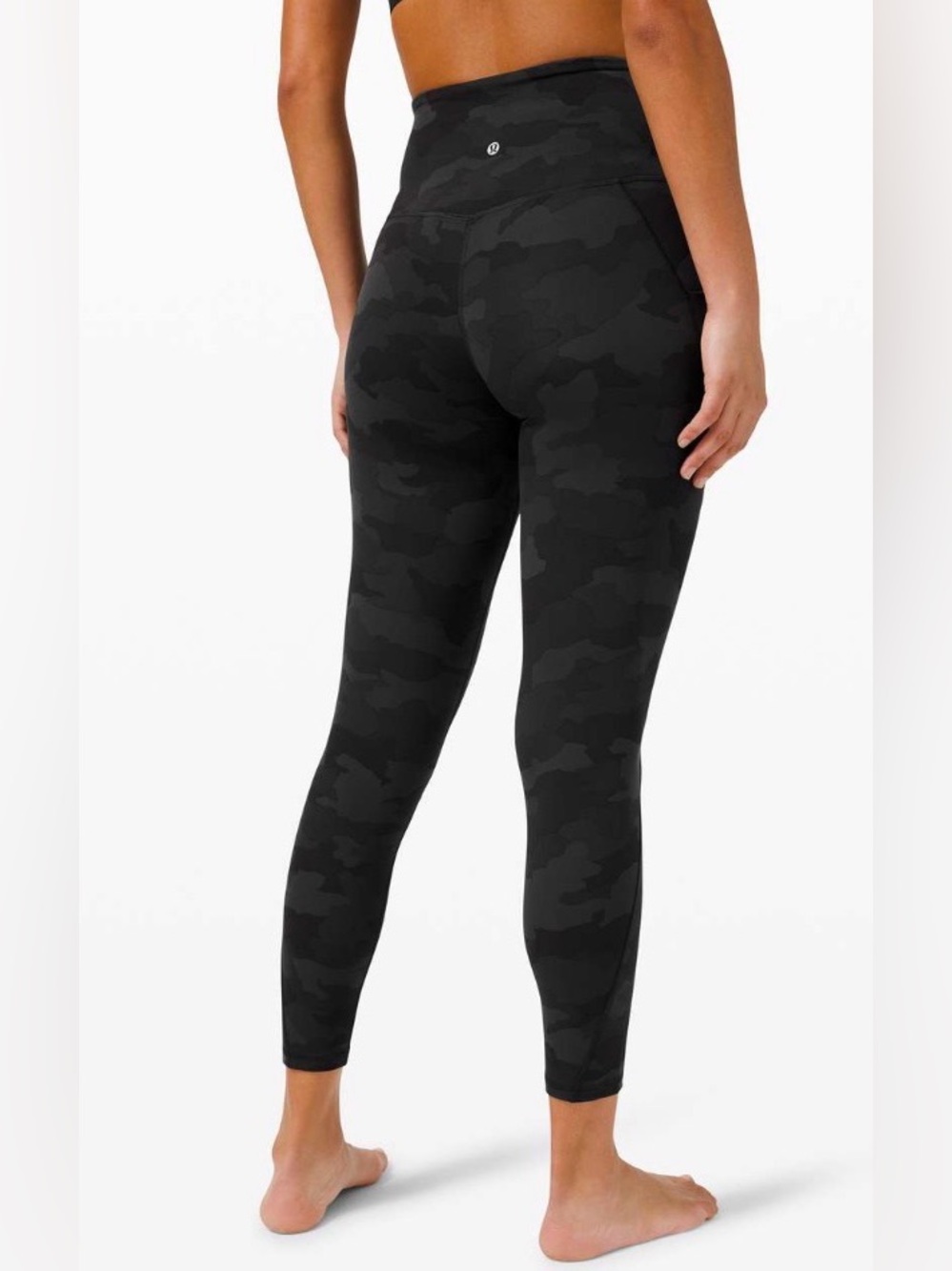 NWOT New Lululemon Align High Rise Pant with Pockets 25" Heritage 365 Camo Dee !